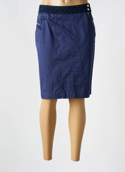 Fustă midi albastru QUATTRO femeie