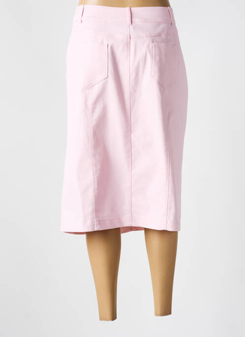 Fustă midi roz QUATTRO femeie