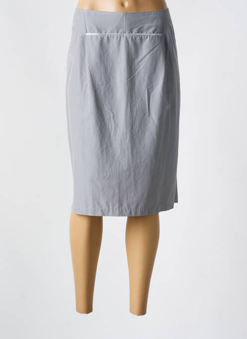 Fustă midi gri QUATTRO femeie