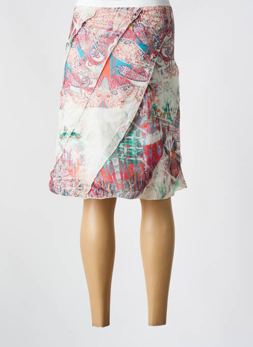 Fustă midi alb QUATTRO femeie