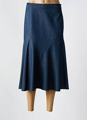 Fustă midi albastru QUATTRO femeie