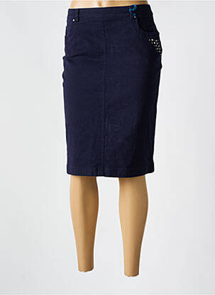 Fustă midi albastru QUATTRO femeie