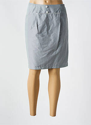 Fustă midi gri QUATTRO femeie