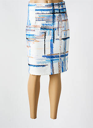 Fustă midi albastru QUATTRO femeie