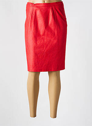 Fustă midi roșu JUMFIL femeie