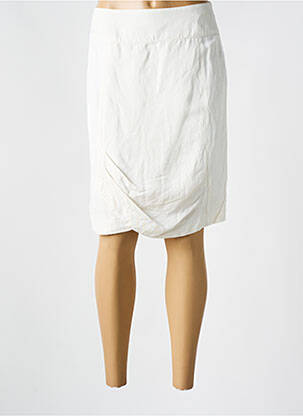 Fustă midi bej QUATTRO femeie