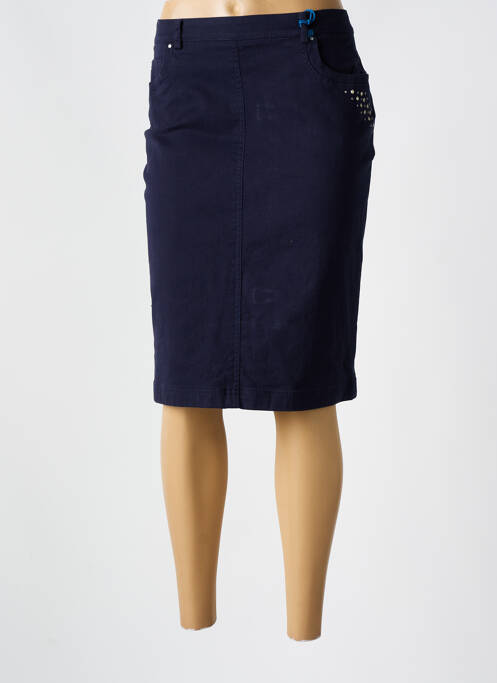 Fustă midi albastru QUATTRO femeie