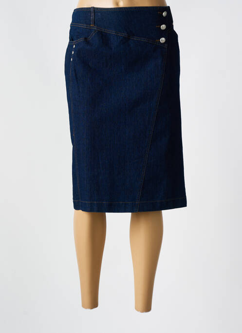 Fustă midi albastru QUATTRO femeie