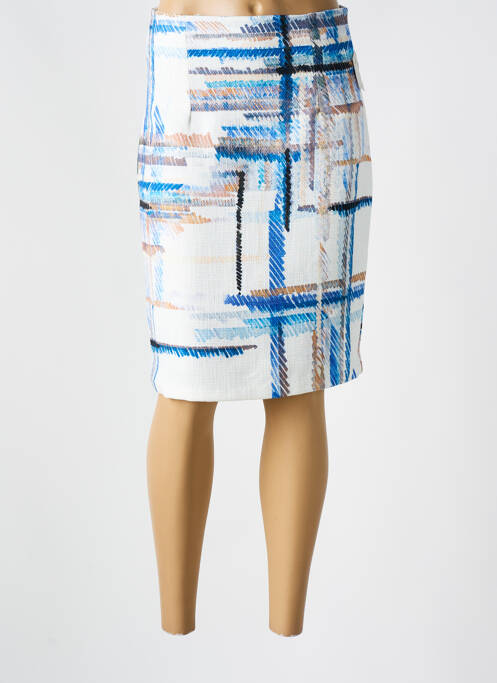 Fustă midi albastru QUATTRO femeie