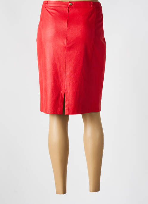 Fustă midi roșu JUMFIL femeie
