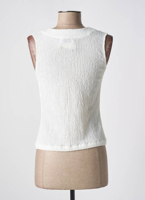 Top alb QUATTRO femeie