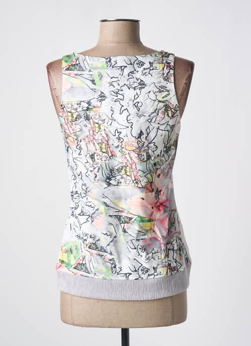 Top alb QUATTRO femeie