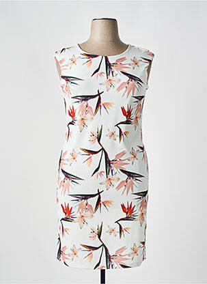 Rochie scurtă bej QUATTRO femeie