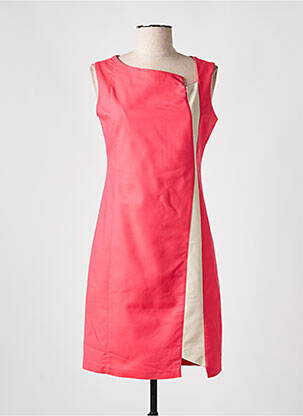 Rochie midi roz QUATTRO femeie