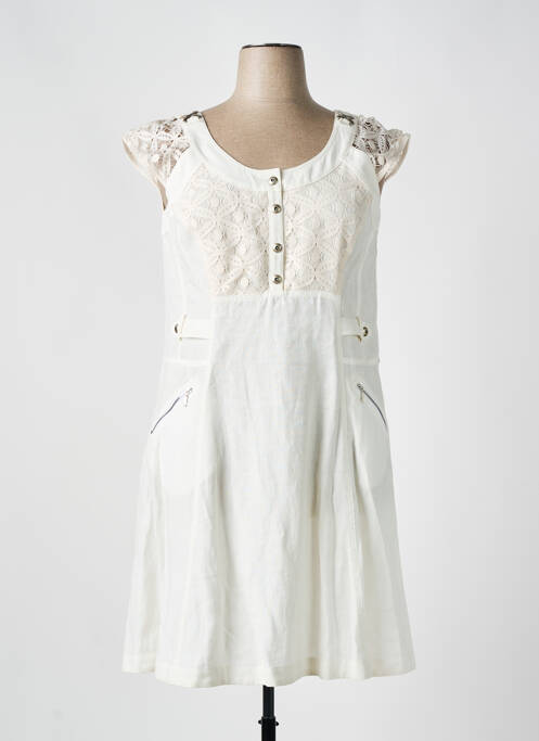 Rochie midi alb QUATTRO femeie