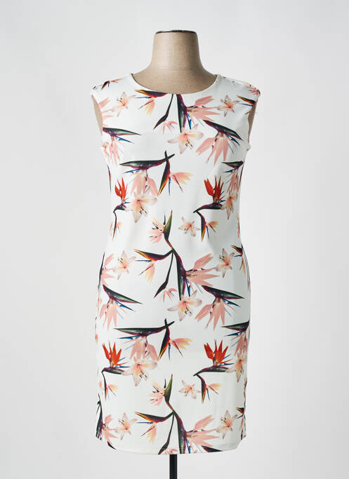 Rochie scurtă bej QUATTRO femeie