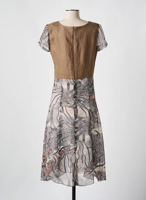 Rochie midi maro QUATTRO femeie