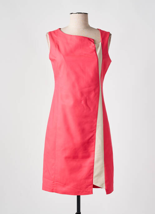 Rochie midi roz QUATTRO femeie