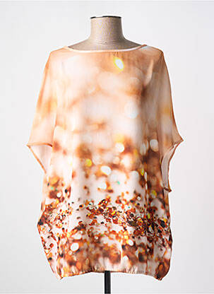 Tunică mâneci scurte portocaliu QUATTRO femeie