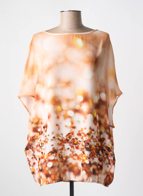 Tunică mâneci scurte portocaliu QUATTRO femeie