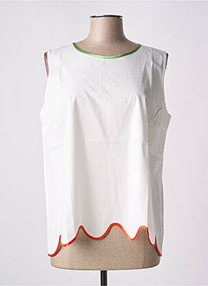 Top bej MARIA BELLENTANI femeie