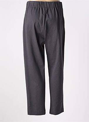 Pantalon drept elasticitate talie înaltă gri DIANA GALLESI femeie