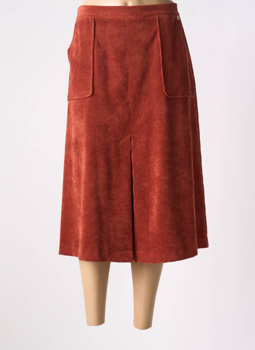 Fustă midi portocaliu DIANA GALLESI femeie