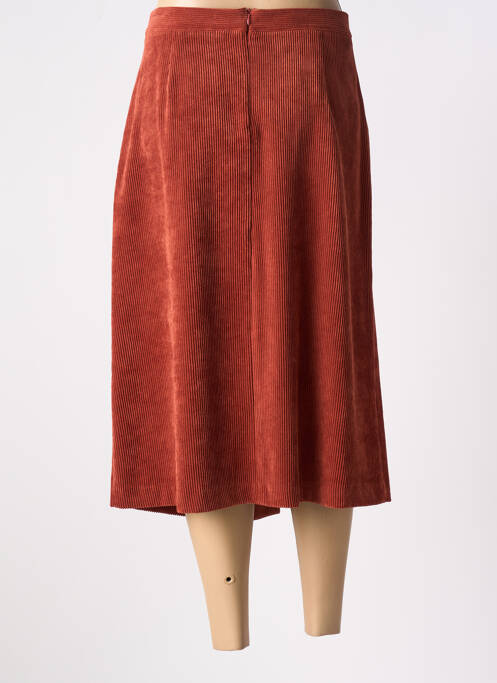 Fustă midi portocaliu DIANA GALLESI femeie