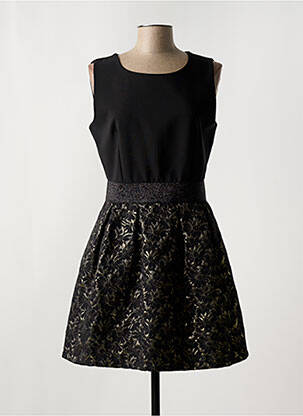 Rochie midi negru QUATTRO femeie