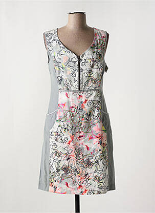 Rochie midi gri QUATTRO femeie