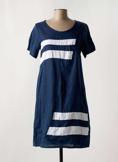 Rochie midi albastru QUATTRO femeie