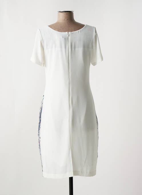 Rochie midi alb QUATTRO femeie