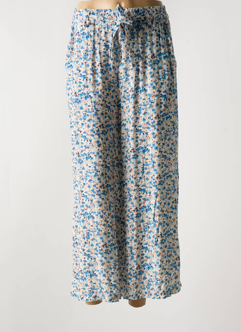 Pantalon drept albastru QUATTRO femeie