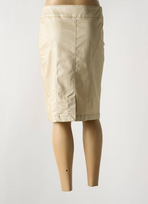 Fustă midi auriu QUATTRO femeie