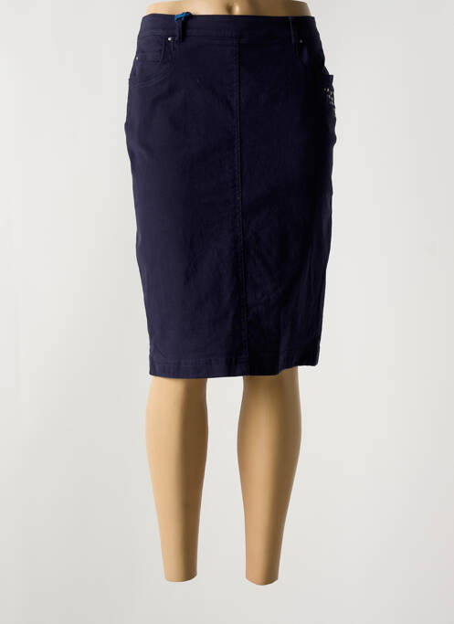 Fustă midi albastru QUATTRO femeie