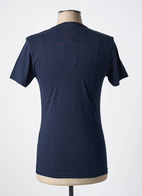 Tricou albastru BRISE LAMES bărbat