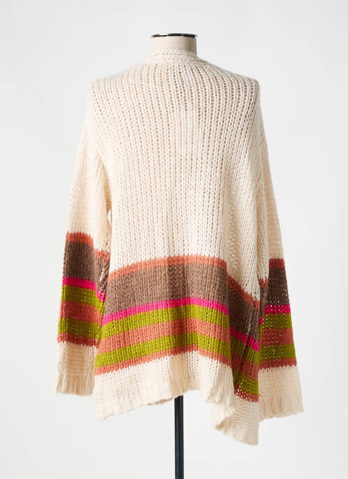 Vestă cu mâneci lungi bej CISO femeie