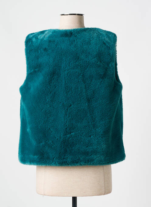 Vestă fără mâneci verde C'EST BEAU LA VIE femeie