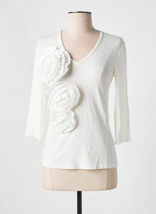 Tricou alb COTTONADE femeie