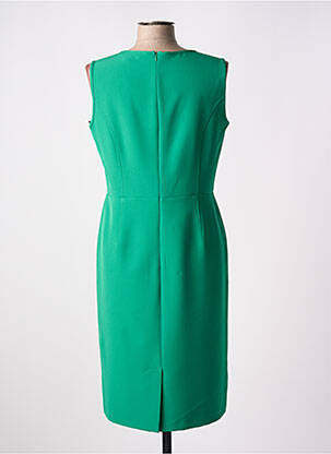 Rochie midi fără mâneci fără mâneci verde MODISSIMO femme