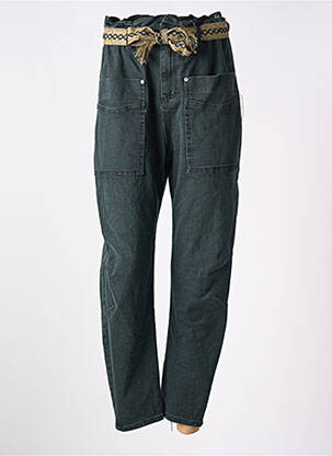 Pantalon slim buzunare negru PLEASE femeie