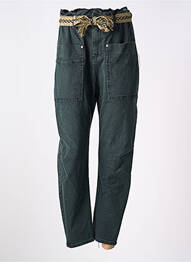 Pantalon slim buzunare negru PLEASE femeie