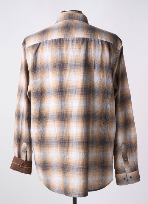 Cămașă cu mâneci lungi maro CAPTEN bărbat