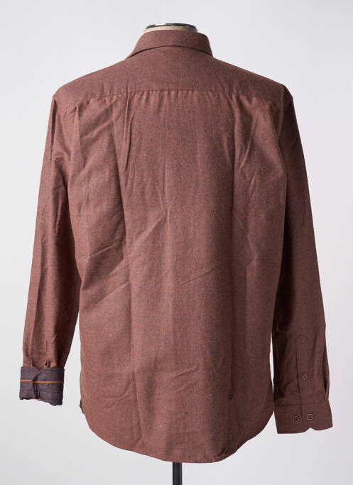 Cămașă cu mâneci lungi maro CAPTEN bărbat