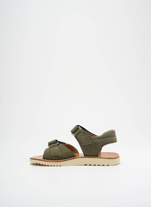 Sandale/Pantofi decupați verde POM D'API băiat