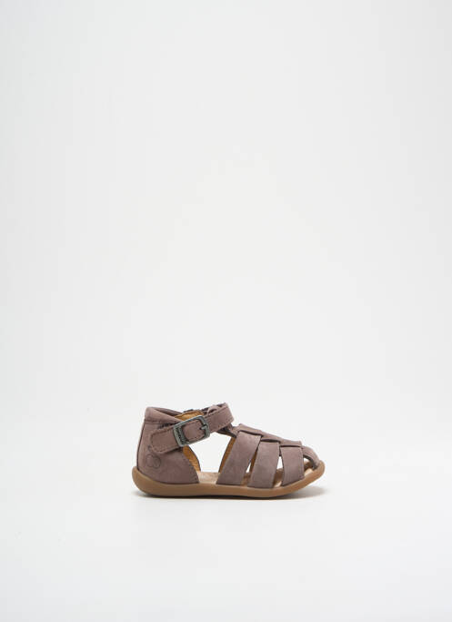 Sandale/Pantofi decupați maro POM D'API băiat