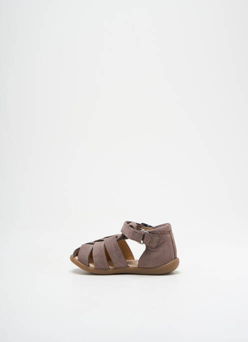 Sandale/Pantofi decupați maro POM D'API băiat
