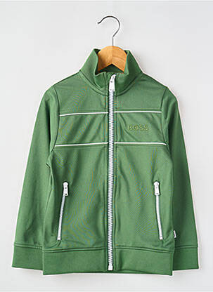 Jachete casual croială dreaptă verde HUGO BOSS băiat