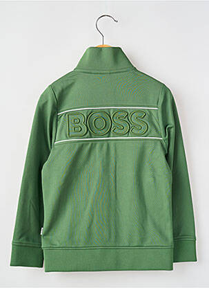 Jachete casual croială dreaptă verde HUGO BOSS băiat