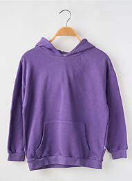 Hanorac cu glugă buzunare mâneci lungi violet COS I SAID SO fille